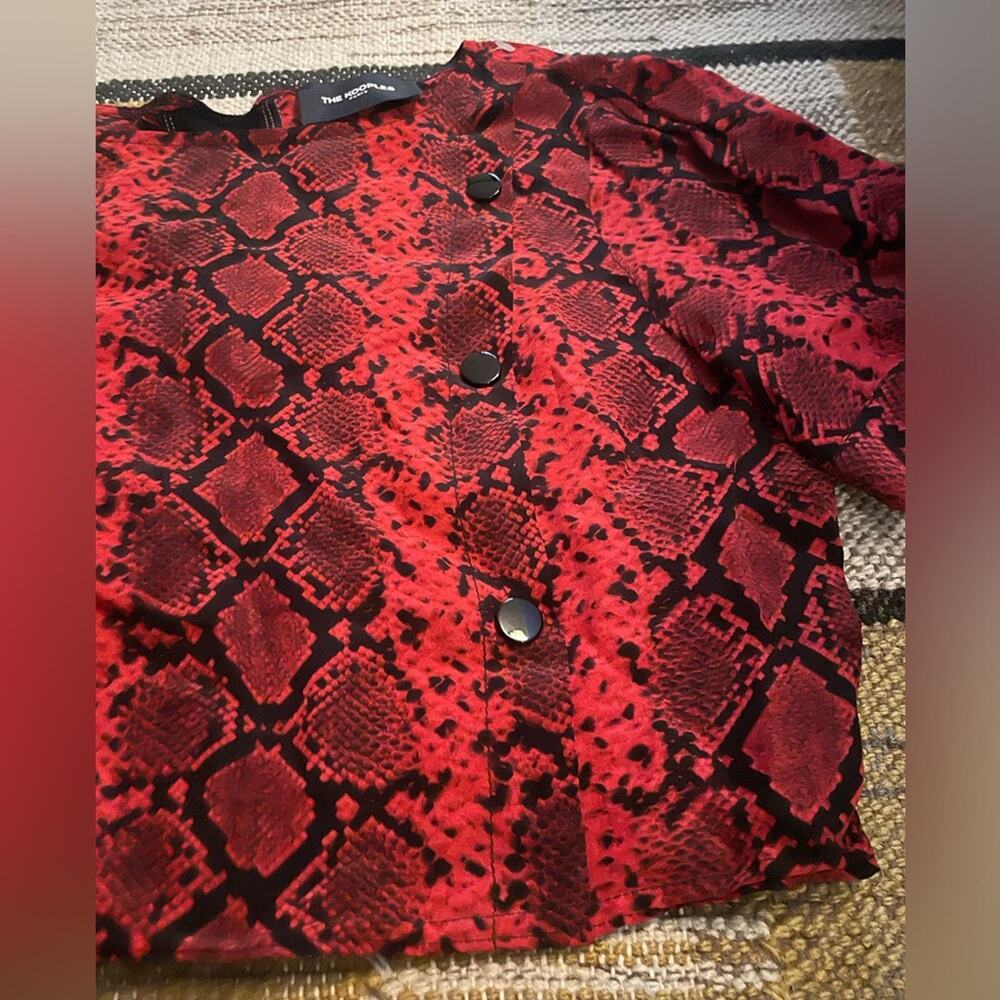 Kooples Paris python crop top - Picture 2 of 10